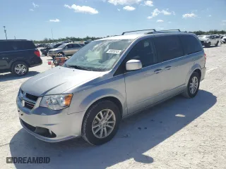 2019 Dodge Grand Caravan SXT with VIN 2C4RDGCG4KR713182, listed as a Copart auction lot 49809245 with 62,946 mi miles and Salvage Title. Bid and sale history available at carsss.com. Image 1.