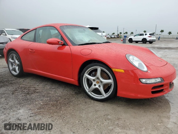 2008 Porsche 911 Carrera with VIN WP0AA29998S710545, listed as a Copart auction lot 74494744 with 0 mi miles and Salvage Title. Bid and sale history available at carsss.com. Image 4.