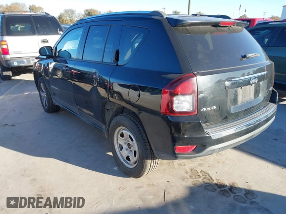 2016 Jeep Compass High Altitude Edition with VIN 1C4NJDEB0GD730420, listed as a IAAI auction lot 40889347 with 115,261 mi miles. Bid and sale history available at carsss.com. Image 3.