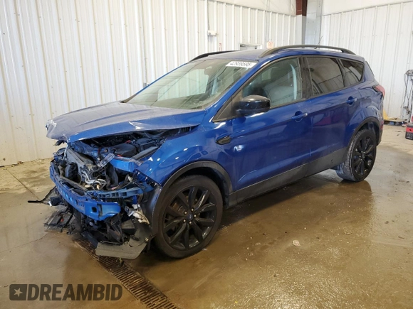 2019 Ford Escape SE with VIN 1FMCU0GD5KUA13618, listed as a Copart auction lot 42939595 with 110,426 mi miles and Non Repairable. Bid and sale history available at carsss.com. Image 1.