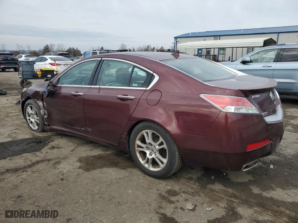 2009 Acura TL Tech with VIN 19UUA86559A004652, listed as a Copart auction lot 46568065 with 138,800 mi miles and Salvage Title. Bid and sale history available at carsss.com. Image 2.
