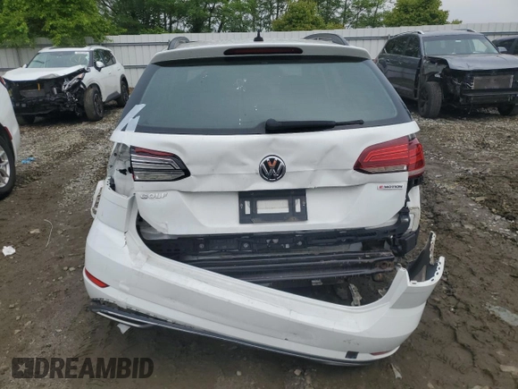 2019 Volkswagen Golf S с VIN 3VW117AU4KM514281, выставлен на аукционе Copart как лот 58374035 с пробегом 73 246 миль миль и Списание • Salvage title. История ставок и продаж доступна на DreamBid. Изображение 6.