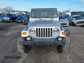 2003 Jeep Wrangler X with VIN 1J4FA39S33P363153, listed as a IAAI auction lot 41584805 with 160,676 mi miles. Bid and sale history available at carsss.com. Image 13.