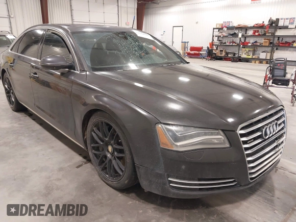 2011 Audi A8 with VIN WAURVAFD1BN016929, listed as a IAAI auction lot 42144918 with 171,874 mi miles and . Bid and sale history available at DreamBid. Image 1.