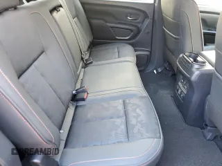 2022 Nissan Titan XD Platinum Reserve with VIN 1N6AA1FB9NN104042, listed as a Copart auction lot 75653184 with 28,709 mi miles and Salvage Title. Bid and sale history available at carsss.com. Image 10.