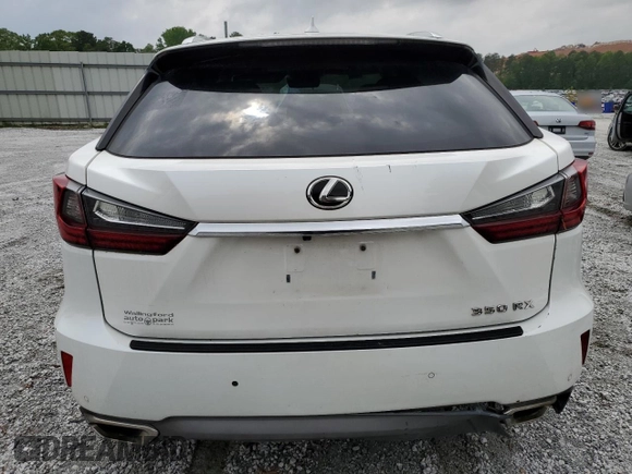 2017 Lexus RX with VIN 2T2BZMCA3HC095676, listed as a Copart auction lot 54319215 with 112,240 mi miles and Clean Title. Bid and sale history available at carsss.com. Image 6.