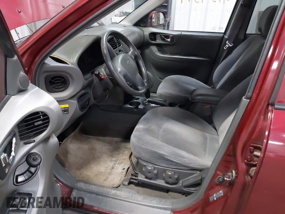 2003 Hyundai Santa Fe GLS with VIN KM8SC73D63U368408, listed as a IAAI auction lot 41514597 with 137,895 mi miles. Bid and sale history available at carsss.com. Image 5.