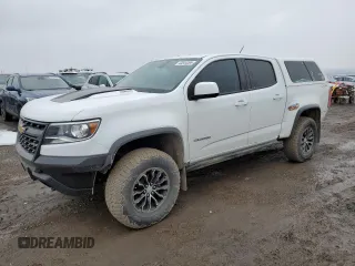 2018 Chevrolet Colorado 4WD ZR2 with VIN 1GCPTEE18J1290987, listed as a Copart auction lot 43044365 with 93,142 mi miles and Salvage Title. Bid and sale history available at carsss.com. Image 1.