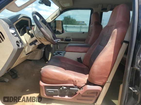 2008 Ford F-350 XL with VIN 1FTWW33R18EB40058, listed as a Copart auction lot 64474855 with 215,262 mi miles and Salvage title. Bid and sale history available at DreamBid. Image 7.