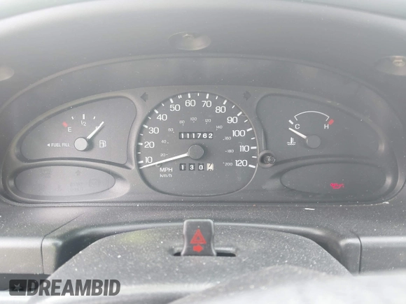 1997 Ford Escort LX with VIN 3FALP15P1VR169817, listed as a IAAI auction lot 42094673 with 111,762 mi miles. Bid and sale history available at carsss.com. Image 7.