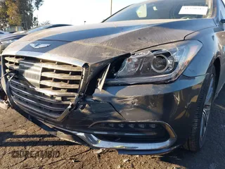 2018 Genesis G80 3.8L z VIN KMHGN4JE7JU262623, wystawiony jako IAAI lot #41230215 z przebiegiem 94 006 mil mil oraz . Historia ofert i sprzedaży dostępna na DreamBid. Obrazek 12.