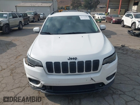 2020 Jeep Cherokee Latitude Plus with VIN 1C4PJLLB4LD648609, listed as a IAAI auction lot 41338280 with 60,347 mi miles. Bid and sale history available at carsss.com. Image 12.