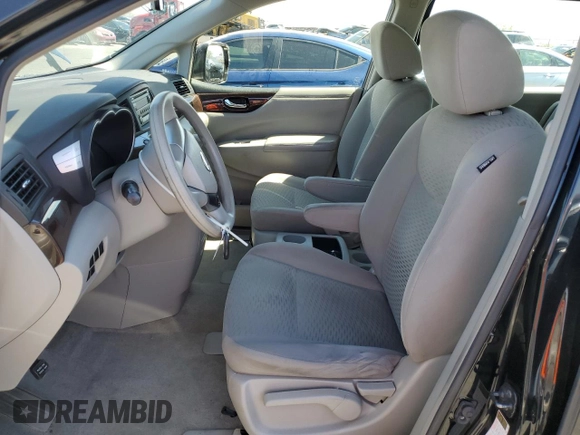 2014 Nissan Quest S with VIN JN8AE2KP7E9102009, listed as a Copart auction lot 52460355 with 153,947 mi miles and Salvage Title. Bid and sale history available at carsss.com. Image 7.