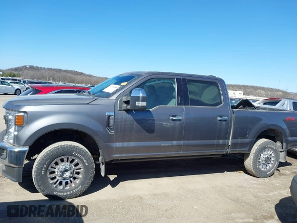 2021 Ford Super Duty F-250 SRW XL with VIN 1FT7W2BN5MEC89435, listed as a IAAI auction lot 41729358 with 40,397 mi miles. Bid and sale history available at carsss.com. Image 14.