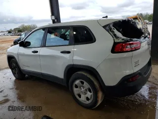 2014 Jeep Cherokee Sport with VIN 1C4PJMAB9EW303088, listed as a Copart auction lot 50987825 with 0 mi miles and Salvage Title. Bid and sale history available at carsss.com. Image 2.