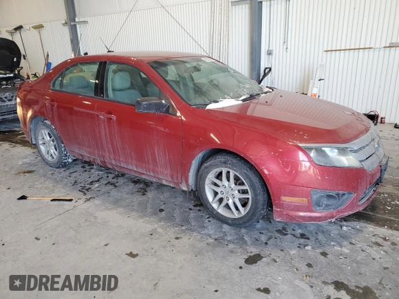 2010 Ford Fusion S with VIN 3FAHP0GA7AR103937, listed as a Copart auction lot 46330595 with 112,212 mi miles and Clean Title. Bid and sale history available at carsss.com. Image 4.