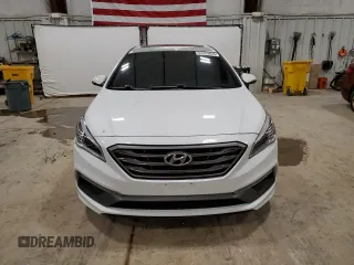 2017 Hyundai Sonata Sport with VIN 5NPE34AF0HH554046, listed as a Copart auction lot 52889635 with 104,942 mi miles and Clean Title. Bid and sale history available at carsss.com. Image 5.