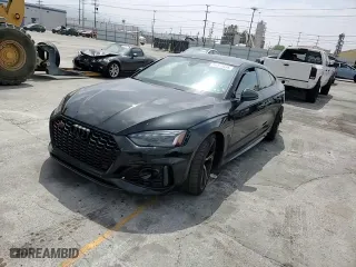 2021 Audi RS 5 Sportback with VIN WUAAWCF53MA904838, listed as a Copart auction lot 56450664 with 46,020 mi miles and Salvage Title. Bid and sale history available at carsss.com. Image 11.