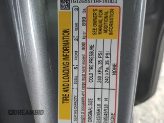 2024 Chevrolet Malibu RS with VIN 1G1ZG5ST1RF141833, listed as a Copart auction lot 53456525 with 17,866 mi miles and Salvage Title. Bid and sale history available at DreamBid. Image 12.