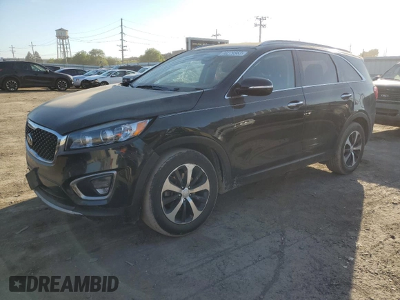 2016 Kia Sorento EX with VIN 5XYPH4A12GG022916, listed as a Copart auction lot 74190654 with 123,240 mi miles and Non Repairable. Bid and sale history available at DreamBid. Image 1.