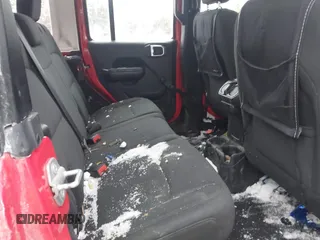 2018 Jeep Wrangler Unlimited Sport S with VIN 1C4HJXDG5JW131522, listed as a IAAI auction lot 41563099 with 75,405 mi miles and . Bid and sale history available at DreamBid. Image 8.