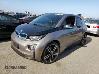 2015 BMW i3 with VIN WBY1Z4C54FV503291, listed as a Copart auction lot 53283743 with 48,267 mi miles. Bid and sale history available at carsss.com. Image 1.