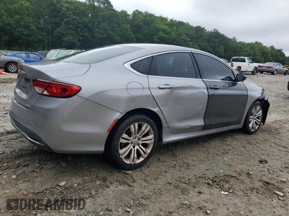 2015 Chrysler 200 Limited z VIN 1C3CCCAB8FN632007, wystawiony jako Copart lot #59488365 z przebiegiem 136 788 mil mil oraz Szkoda całkowita • Salvage title. Historia ofert i sprzedaży dostępna na DreamBid. Obrazek 3.