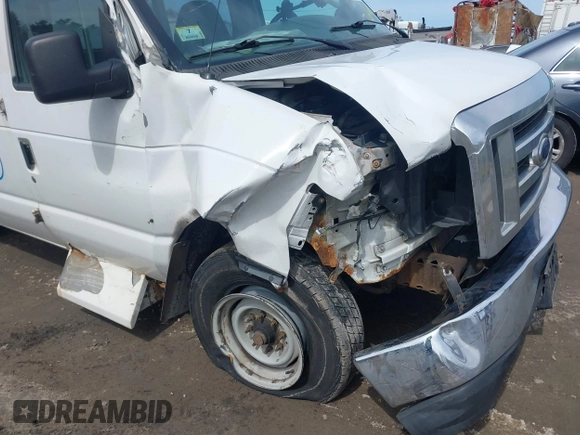 2008 Ford Econoline Cargo Commercial with VIN 1FTNS24W28DB54840, listed as a IAAI auction lot 41966034 with 85,087 mi miles and . Bid and sale history available at DreamBid. Image 6.