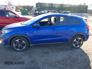 2018 Honda HR-V EX-L Navi with VIN 3CZRU6H74JM705814, listed as a IAAI auction lot 41296671 with 56,702 mi miles. Bid and sale history available at carsss.com. Image 14.