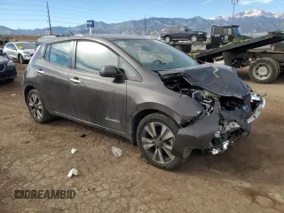 2016 Nissan LEAF S with VIN 1N4BZ0CP5GC307802, listed as a Copart auction lot 43436535 with 50,359 mi miles and Salvage Title. Bid and sale history available at DreamBid. Image 4.
