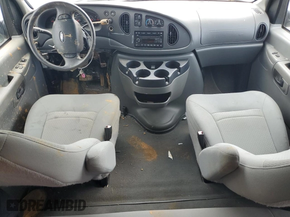 2008 Ford Econoline Passenger XL with VIN 1FBSS31L18DA39220, listed as a Copart auction lot 45862245 with 35,008 mi miles and Salvage title. Bid and sale history available at DreamBid. Image 8.