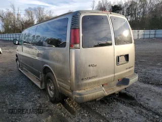 2001 Chevrolet Express with VIN 1GAHG39R311195694, listed as a Copart auction lot 43841625 with Not Provided miles and Salvage Title. Bid and sale history available at carsss.com. Image 2.
