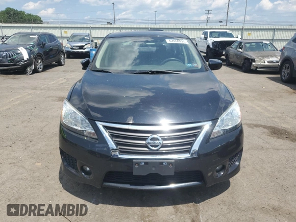 2014 Nissan Sentra SV with VIN 3N1AB7AP6EY277514, listed as a Copart auction lot 62460975 with 99,688 mi miles and Salvage title. Bid and sale history available at DreamBid. Image 5.