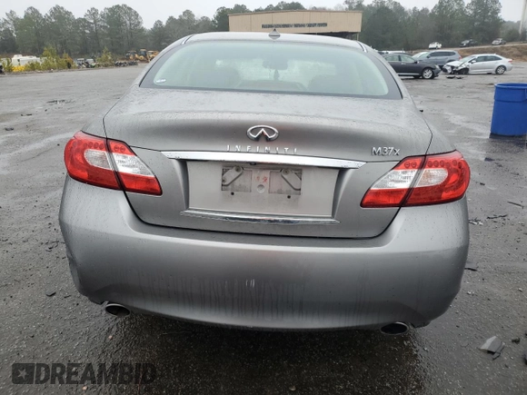 2012 Infiniti M with VIN JN1BY1AR2CM390328, listed as a Copart auction lot 44988325 with 175,694 mi miles and Salvage Title. Bid and sale history available at DreamBid. Image 6.