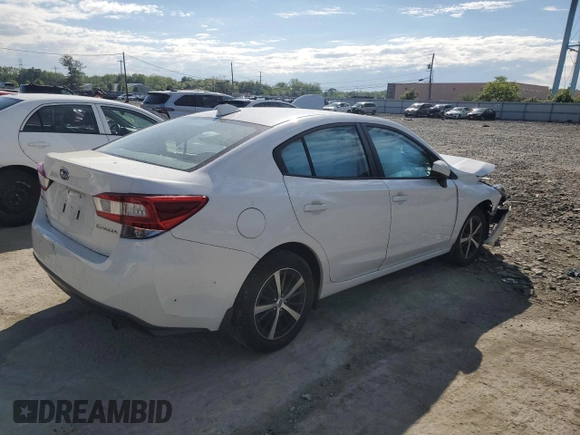 2019 Subaru Impreza Premium with VIN 4S3GKAD60K3615548, listed as a Copart auction lot 55746875 with Not provided miles and Salvage title. Bid and sale history available at DreamBid. Image 3.