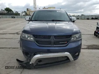 2017 Dodge Journey Crossroad Plus with VIN 3C4PDCGG4HT581492, listed as a Copart auction lot 56106085 with 129,476 mi miles and Salvage title. Bid and sale history available at DreamBid. Image 5.