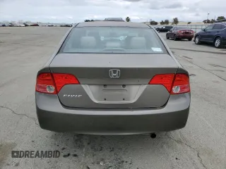 2008 Honda Civic LX with VIN 2HGFA16598H339946, listed as a Copart auction lot 54784655 with 110,205 mi miles and Salvage Title. Bid and sale history available at DreamBid. Image 6.