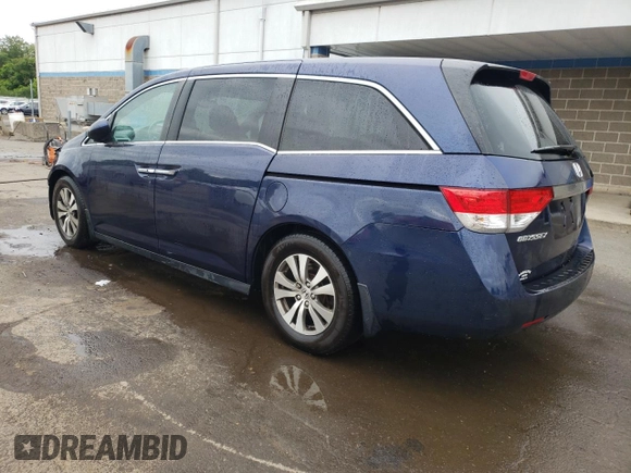 2015 Honda Odyssey EX-L z VIN 5FNRL5H63FB071496, wystawiony jako Copart lot #58171045 z przebiegiem 139 202 mil mil oraz Szkoda całkowita • Salvage title. Historia ofert i sprzedaży dostępna na DreamBid. Obrazek 2.
