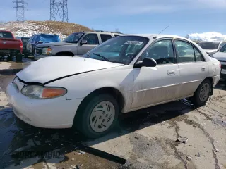 1997 Ford Escort LX with VIN 1FALP13P7VW380648, listed as a Copart auction lot 46342005 with 175,455 mi miles and Salvage Title. Bid and sale history available at carsss.com. Image 1.