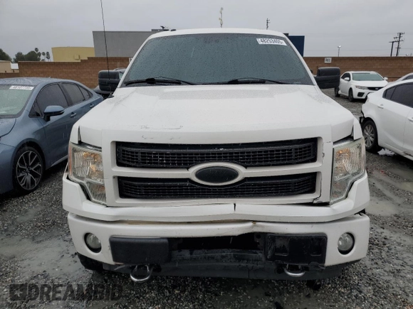 2012 Ford F-150 XL with VIN 1FTFW1ET1CFC09699, listed as a Copart auction lot 48253405 with 189,050 mi miles and Salvage Title. Bid and sale history available at carsss.com. Image 5.