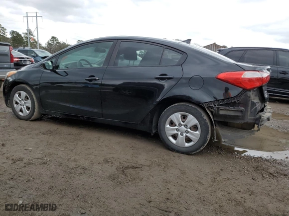 2016 Kia Forte LX with VIN KNAFK4A64G5578238, listed as a Copart auction lot 43078145 with 135,576 mi miles and Salvage Title. Bid and sale history available at carsss.com. Image 2.