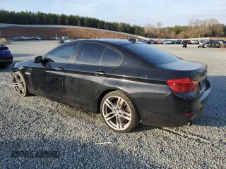 2015 BMW 5 Series 535i with VIN WBA5B1C50FD918875, listed as a Copart auction lot 43802075 with 106,283 mi miles and Salvage Title. Bid and sale history available at carsss.com. Image 2.