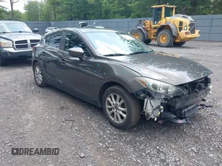 2014 Mazda 3 i Touring with VIN JM1BM1L77E1155447, listed as a IAAI auction lot 42695053 with 105,444 mi miles and . Bid and sale history available at DreamBid. Image 1.