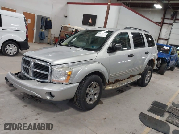 2005 Dodge Durango Limited with VIN 1D8HB58D15F528525, listed as a IAAI auction lot 41917956 with 254,372 mi miles and . Bid and sale history available at DreamBid. Image 2.
