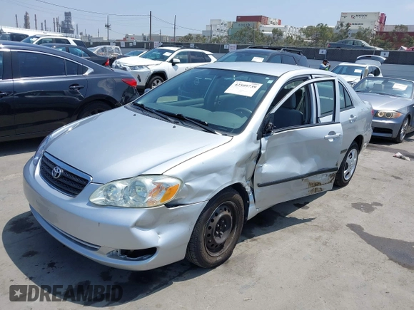 2007 Toyota Corolla CE with VIN JTDBR32E570108648, listed as a IAAI auction lot 42509739 with 61,309 mi miles and . Bid and sale history available at DreamBid. Image 2.