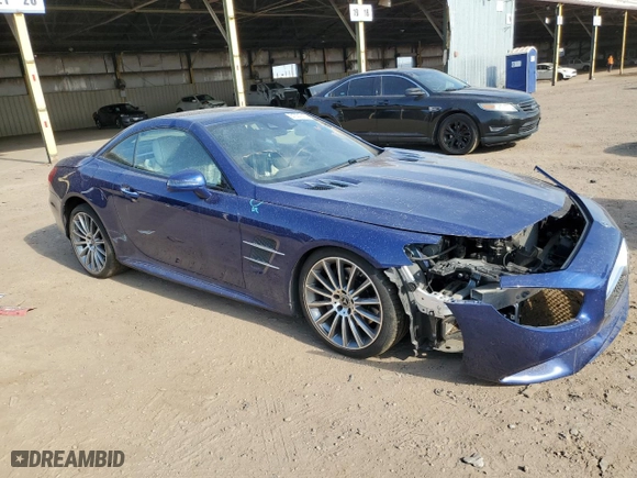 2019 Mercedes-Benz SL-Class SL 550 with VIN WDDJK7DA3KF058409, listed as a Copart auction lot 61551213 with 27,208 mi miles. Bid and sale history available at carsss.com. Image 4.
