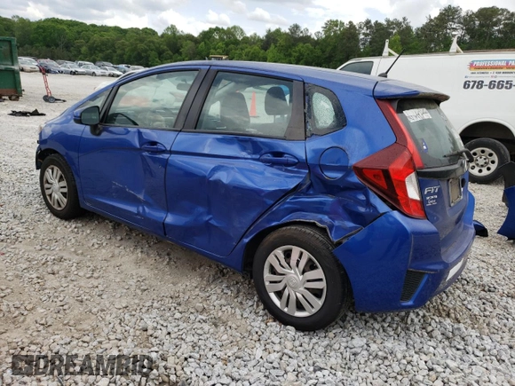 2015 Honda Fit LX with VIN 3HGGK5H57FM766000, listed as a Copart auction lot 54444405 with 65,659 mi miles and Clean Title. Bid and sale history available at carsss.com. Image 2.