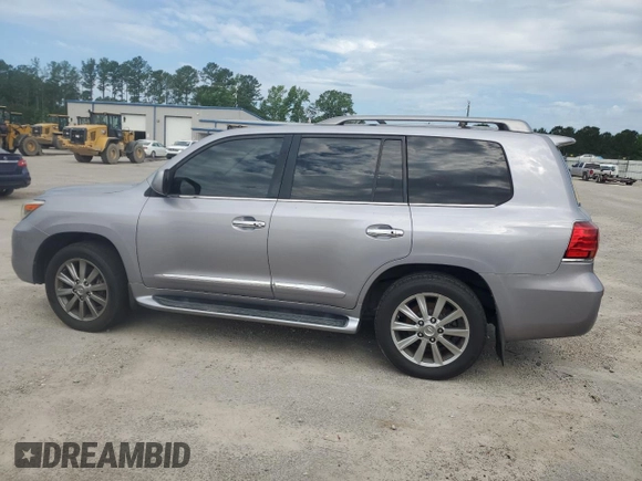 2011 Lexus LX 570 with VIN JTJHY7AX6B4061104, listed as a Copart auction lot 57788225 with 184,040 mi miles and Clean title. Bid and sale history available at DreamBid. Image 2.