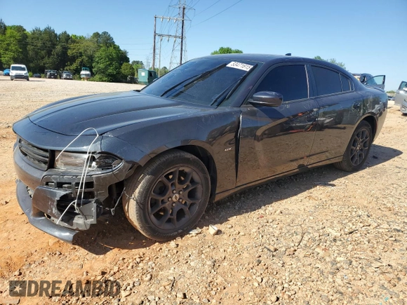 2018 Dodge Charger GT with VIN 2C3CDXJG4JH181255, listed as a Copart auction lot 53471615 with 181,948 mi miles and Salvage Title. Bid and sale history available at DreamBid. Image 1.