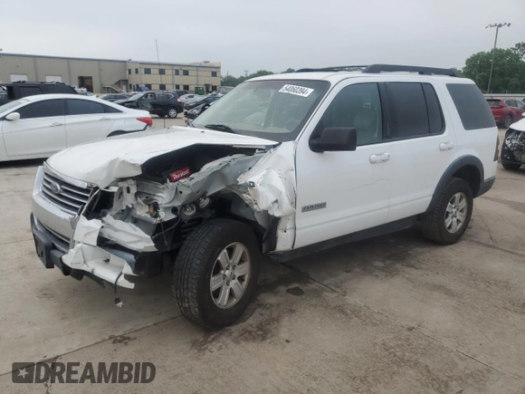 2007 Ford Explorer XLT with VIN 1FMEU73E07UB35021, listed as a Copart auction lot 44437065 with 210,039 mi miles and Salvage Title. Bid and sale history available at carsss.com. Image 1.